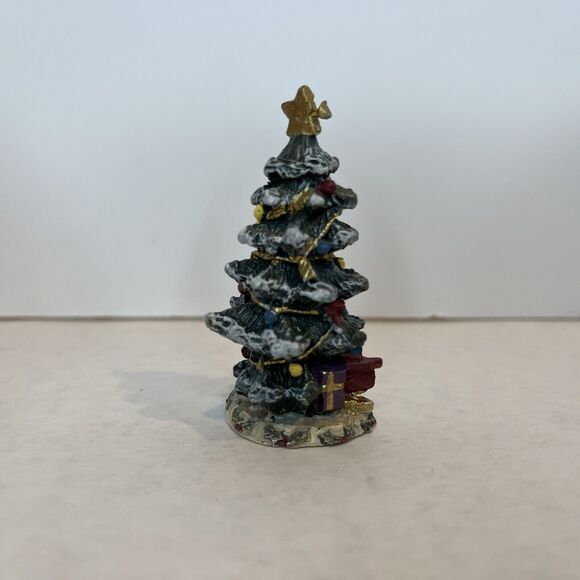 Novelino Pewter Gift Lot of 3 Christmas Church Santa Tree Figure Holiday 2.5" - Picture 8 of 16